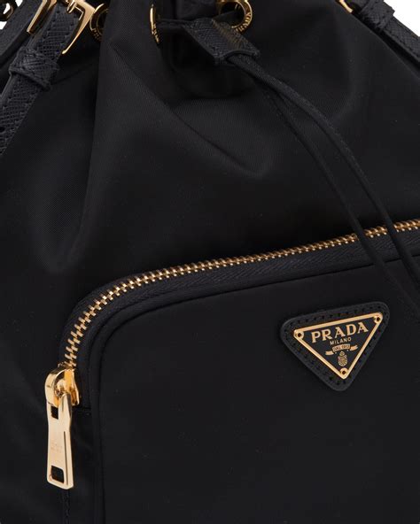 nylon prada duet shoulder bag.